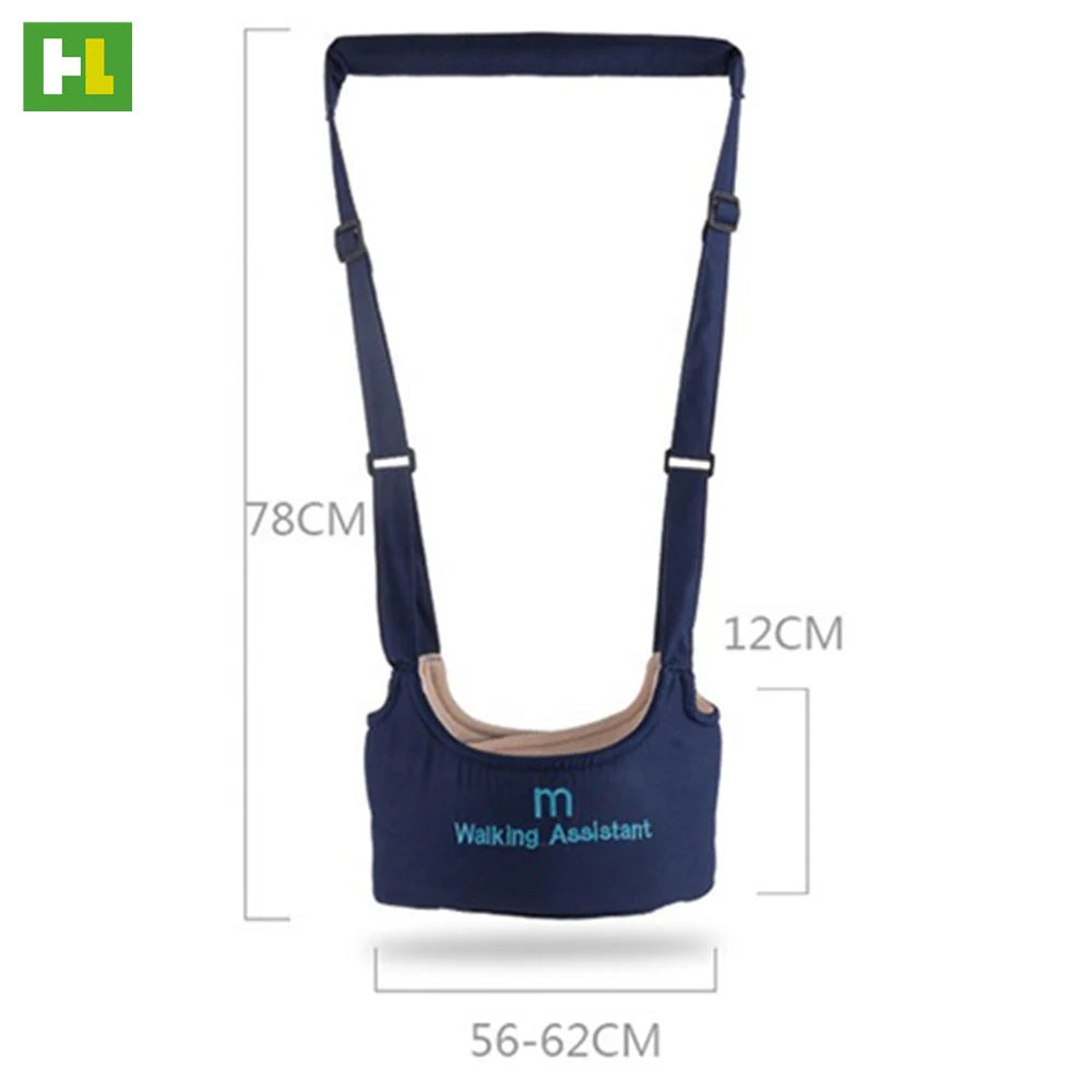 BABY WALKING HARNESS - HANDHELD KIDS WALKER HELPER - TODDLER INFANT WALKER HARNESS ASSISTANT BELT - HELP BABY WALK