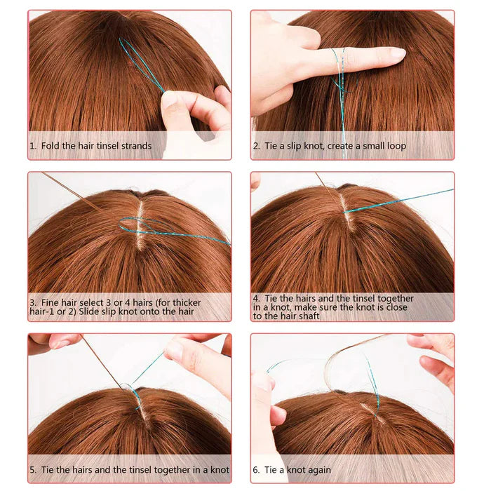 HAIR TINSEL EXTENSION SUPER SALE 🔥