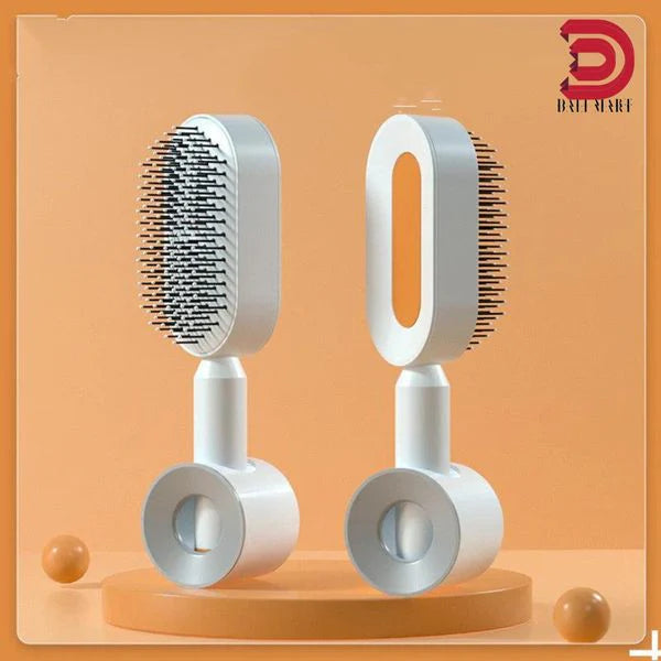 SELF CLEANING HAIR BRUSH FOR WOMEN