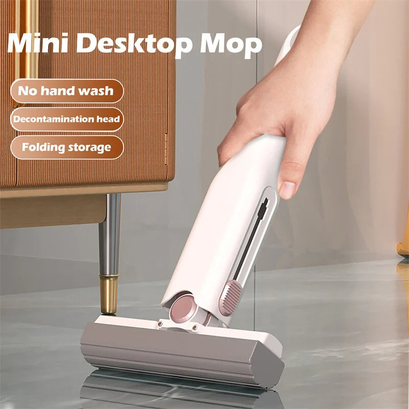 NEW MINI SQUEEZE MOP PORTABLE CLEANING MOP