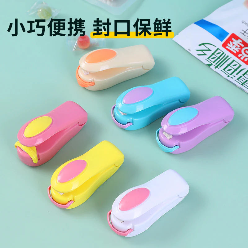 POPULAR FOOD SAVER PLASTIC BAG HEAT SEALING MACHINE MANUAL IMPULSE SEALERS PORTABLE PACKAGE SEALER HOUSEHOLD MINI FOOD SEALER