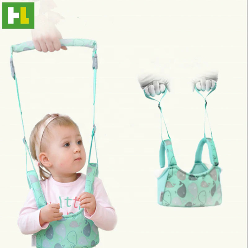 BABY WALKING HARNESS - HANDHELD KIDS WALKER HELPER - TODDLER INFANT WALKER HARNESS ASSISTANT BELT - HELP BABY WALK