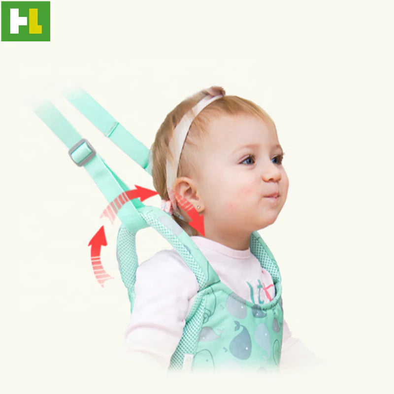 BABY WALKING HARNESS - HANDHELD KIDS WALKER HELPER - TODDLER INFANT WALKER HARNESS ASSISTANT BELT - HELP BABY WALK