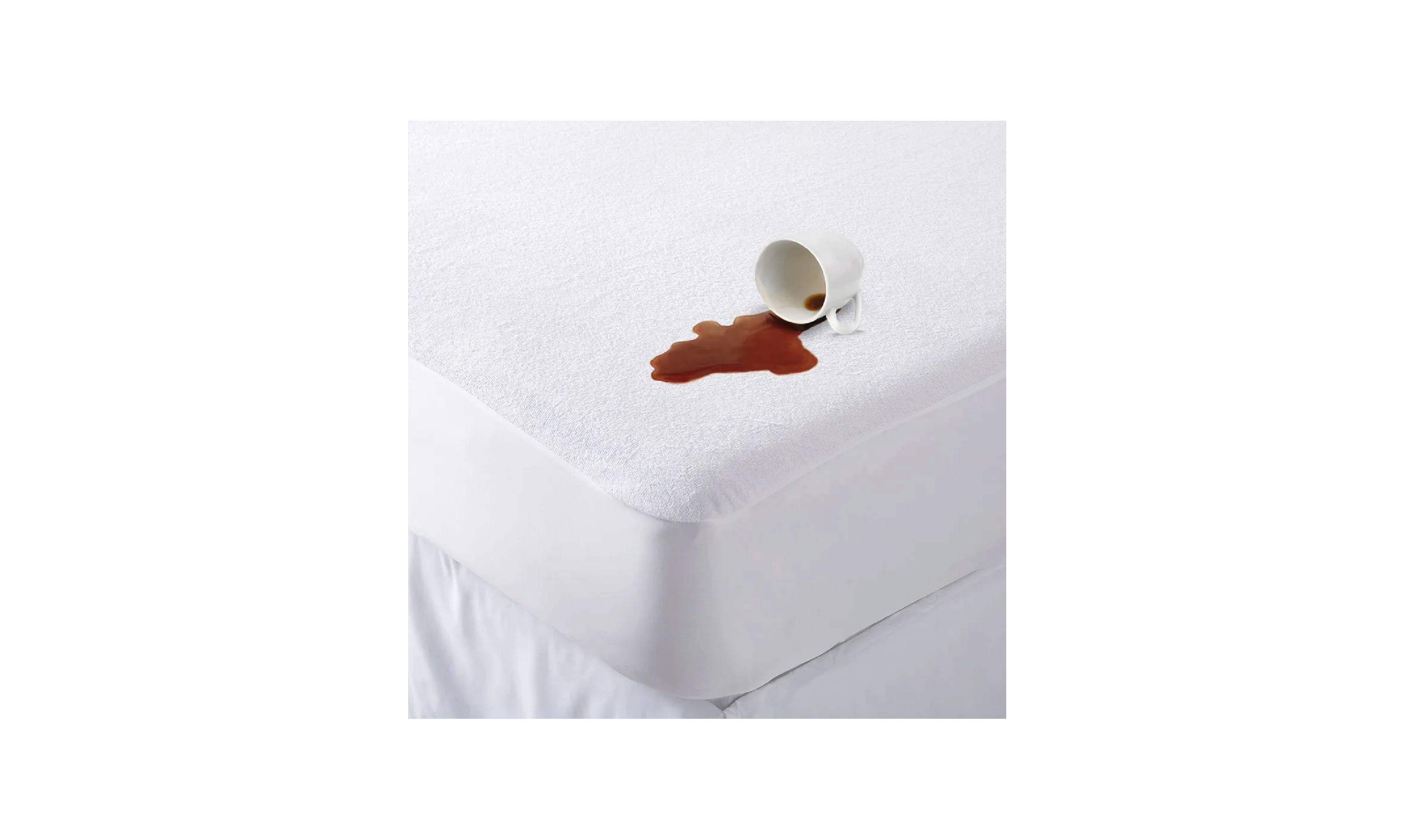 Premium Terry Cotton 100% Waterproof Fitted Mattress Protector