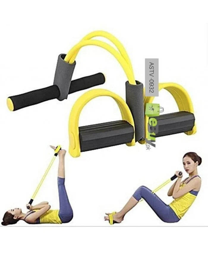 RUBBER PULL TUMMY TRIMMER ABS EXERCISER