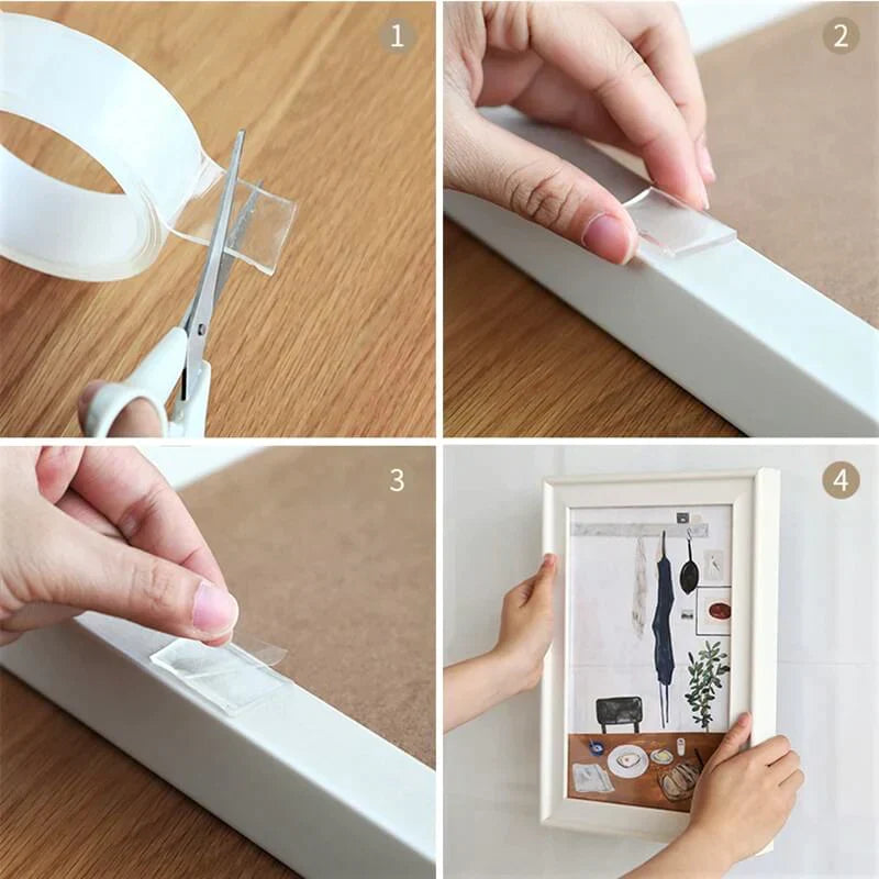 NANO DOUBLE SIDED TRANSPARENT TAPE