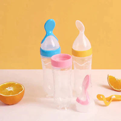 BABY SILICONE SPOON FEEDER