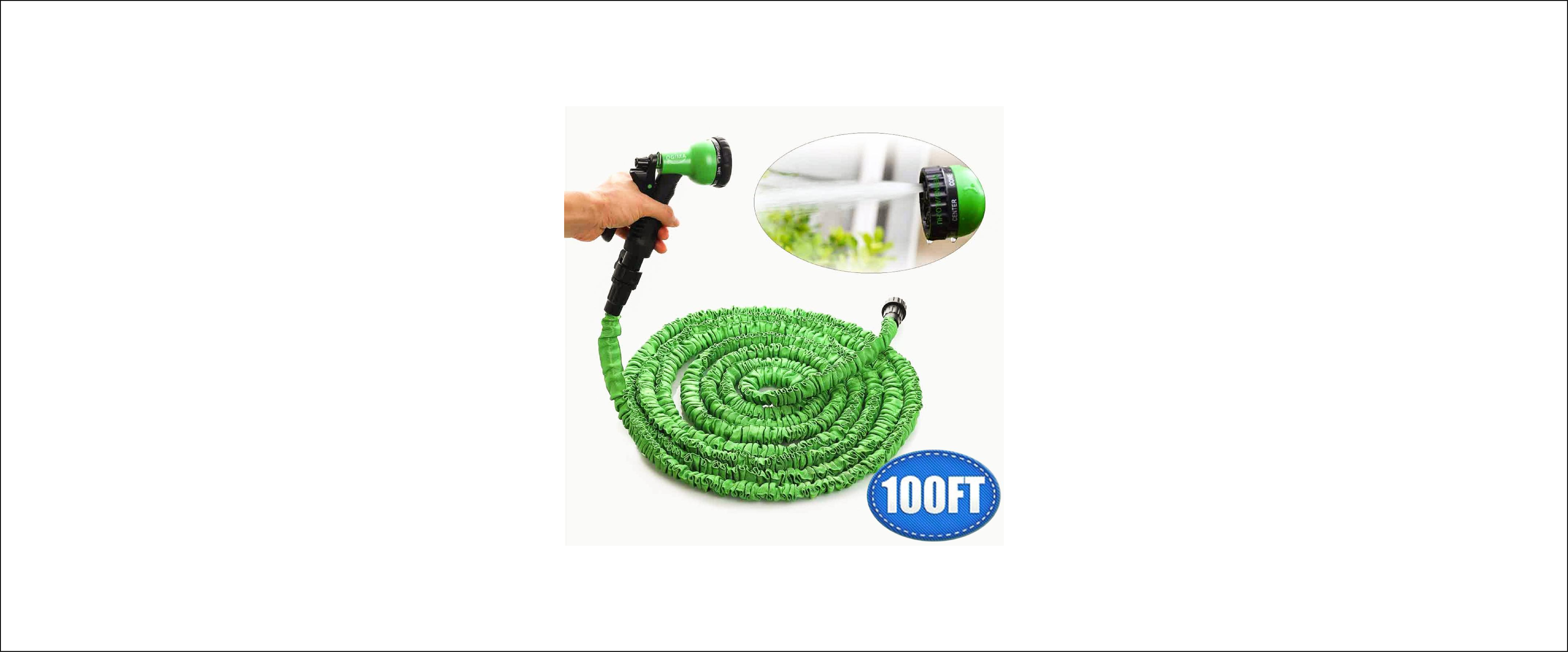 Solar Panel and Flexible Garden Hose Pipe