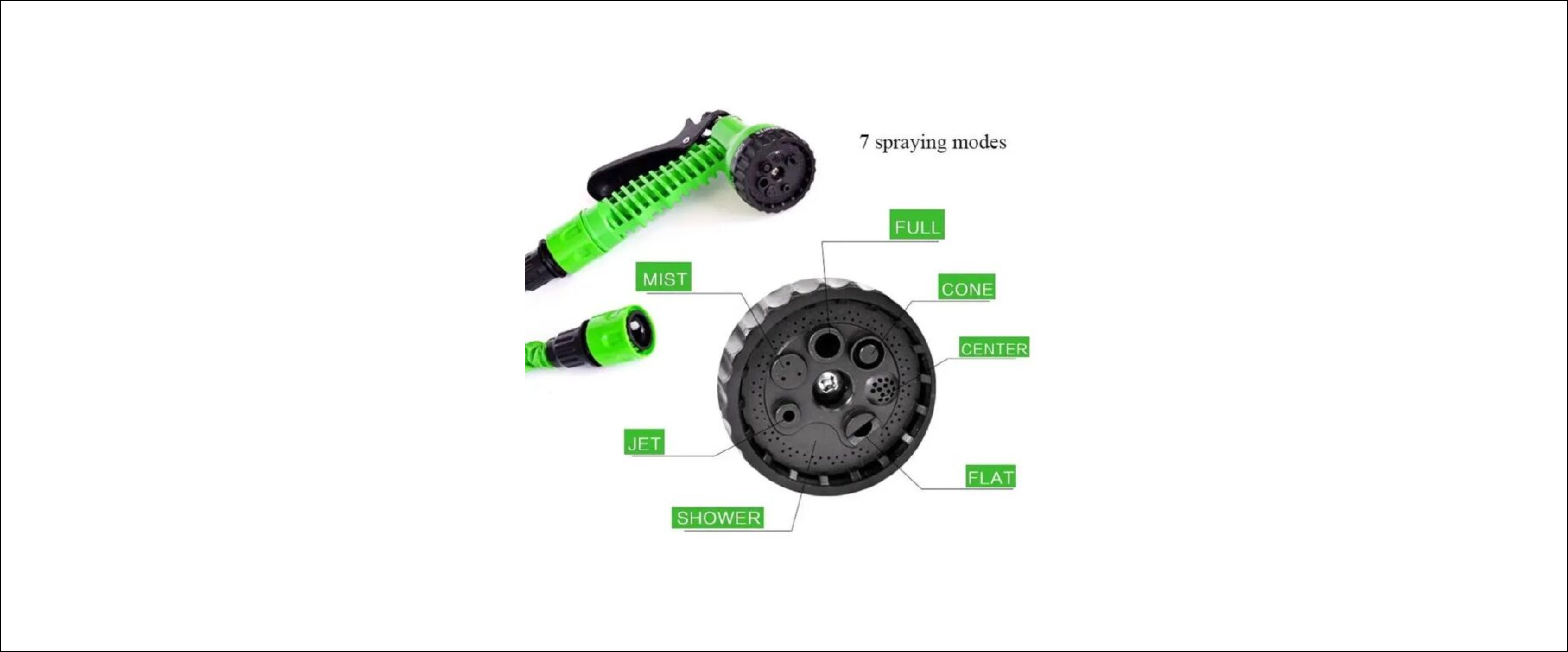 Solar Panel and Flexible Garden Hose Pipe