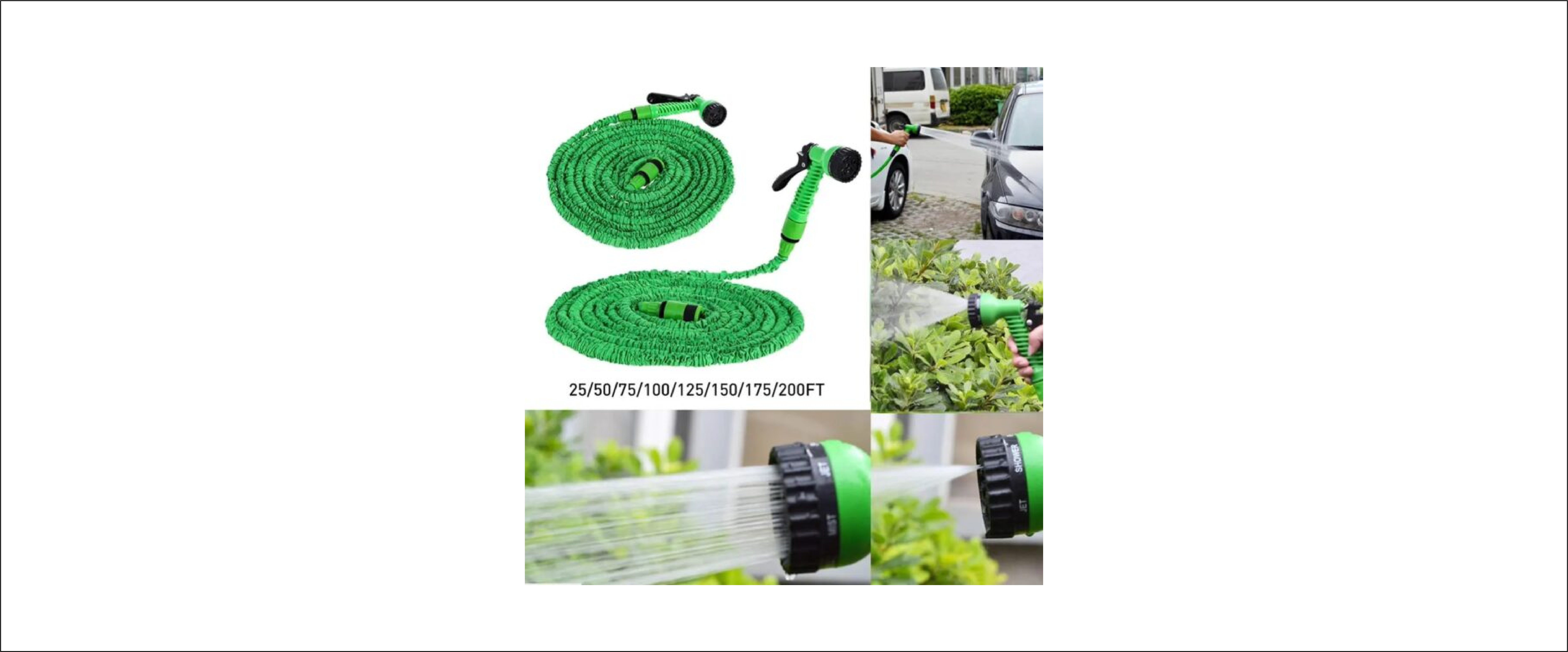 Solar Panel and Flexible Garden Hose Pipe